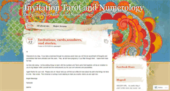 Desktop Screenshot of invitationtarot.com